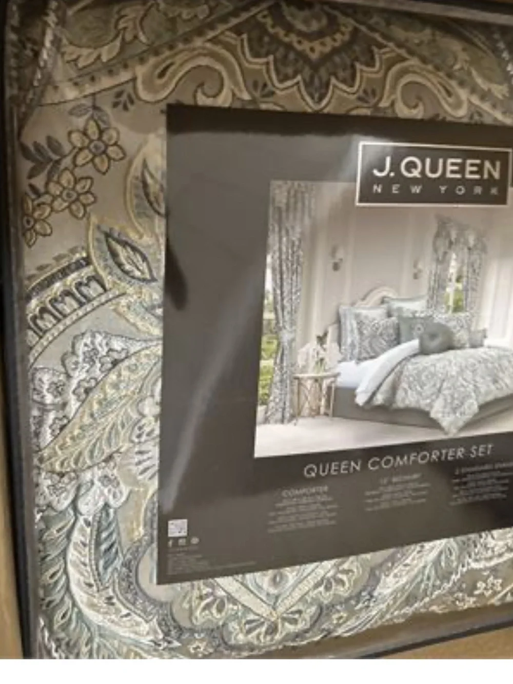 J. Queen New York Nico Comforter Set - Queen NEW
